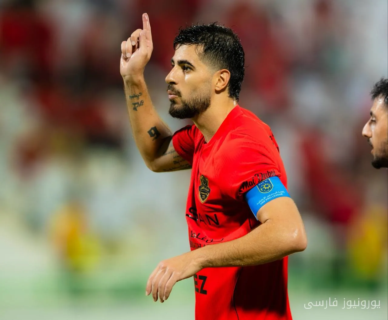 حضور درخشان سعید عزتاللهی در صدر جدول گلزنان لیگ امارات