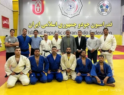 بازدید سرپرست کاروان ایران از تمرینات تیم ملی پاراجودو در ناگویا