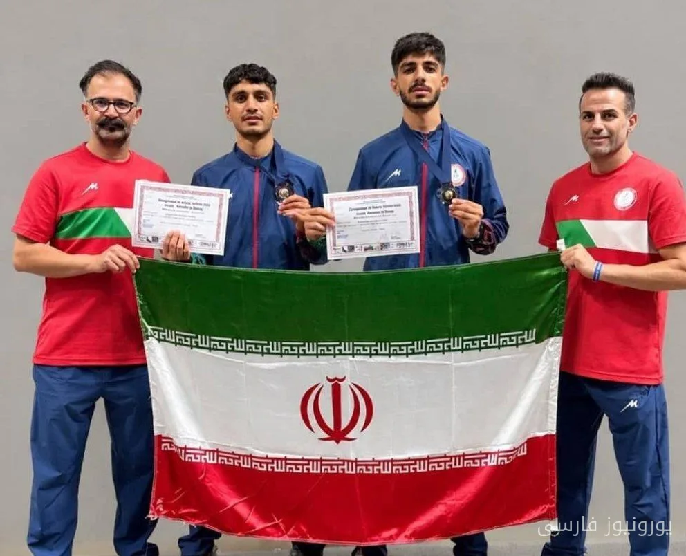 دو مدال برنز نمایندگان ایران در رقابتهای جهانی ساواته فرانسه