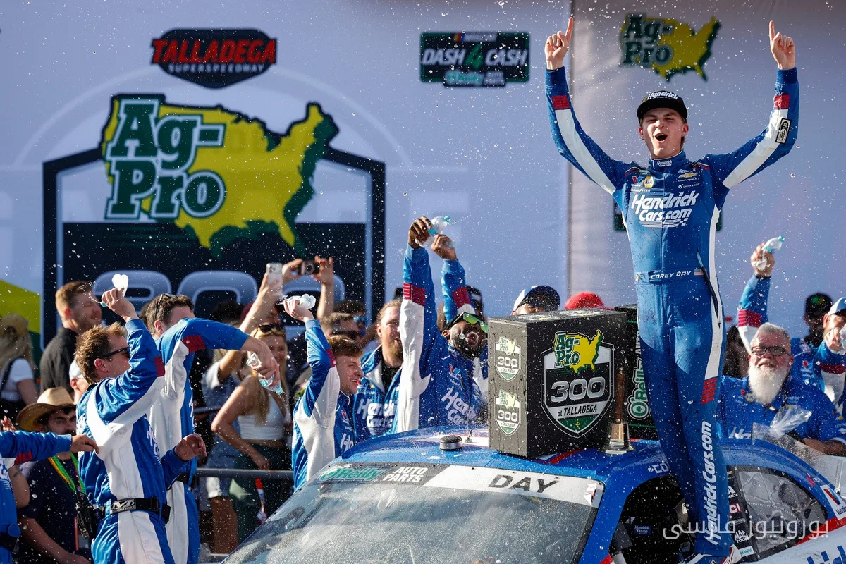 Corey Day و ادامهٔ همکاری‌اش با Hendrick Motorsports در NASCAR