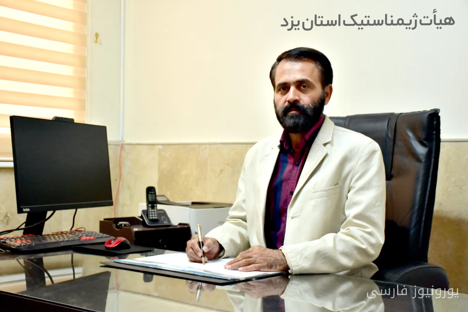 فاطمه توسلی نماینده یزد در اردوی تیم ملی ترامپولین بانوان در آذربایجان