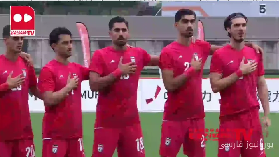 گل اول تیم ملی فوتبال امید ایران به امارات توسط شهرآبادی