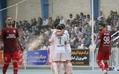 گیتی‌پسند، صدرنشین را متوقف کرد: اولین پیروزی در لیگ برتر فوتسال