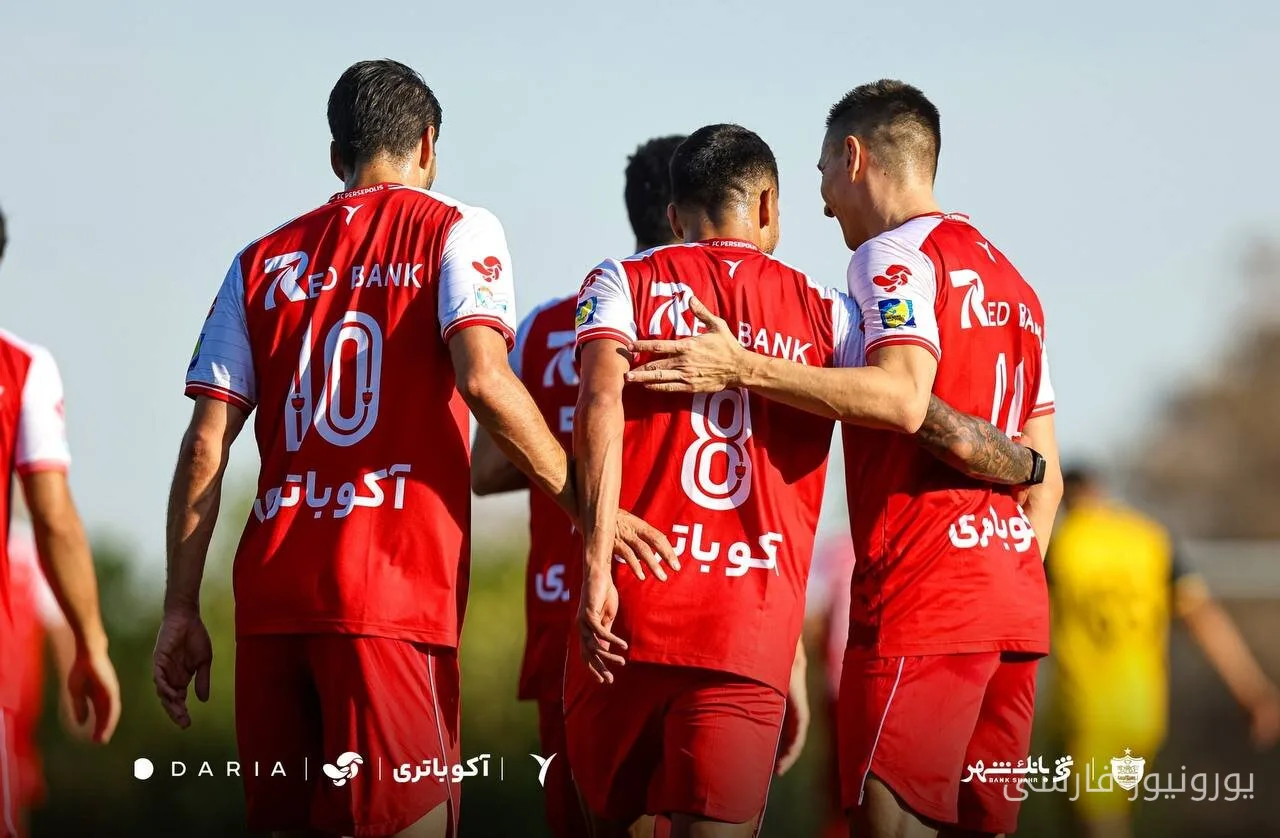 پرسپولیس با برتری ۴ گله مقابل شهید قندی یزد در دیدار تدارکاتی