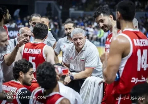 تیم ملی بسکتبال ایران با پیروزی ۷۲ بر ۶۹ مقابل چین‌تایپه