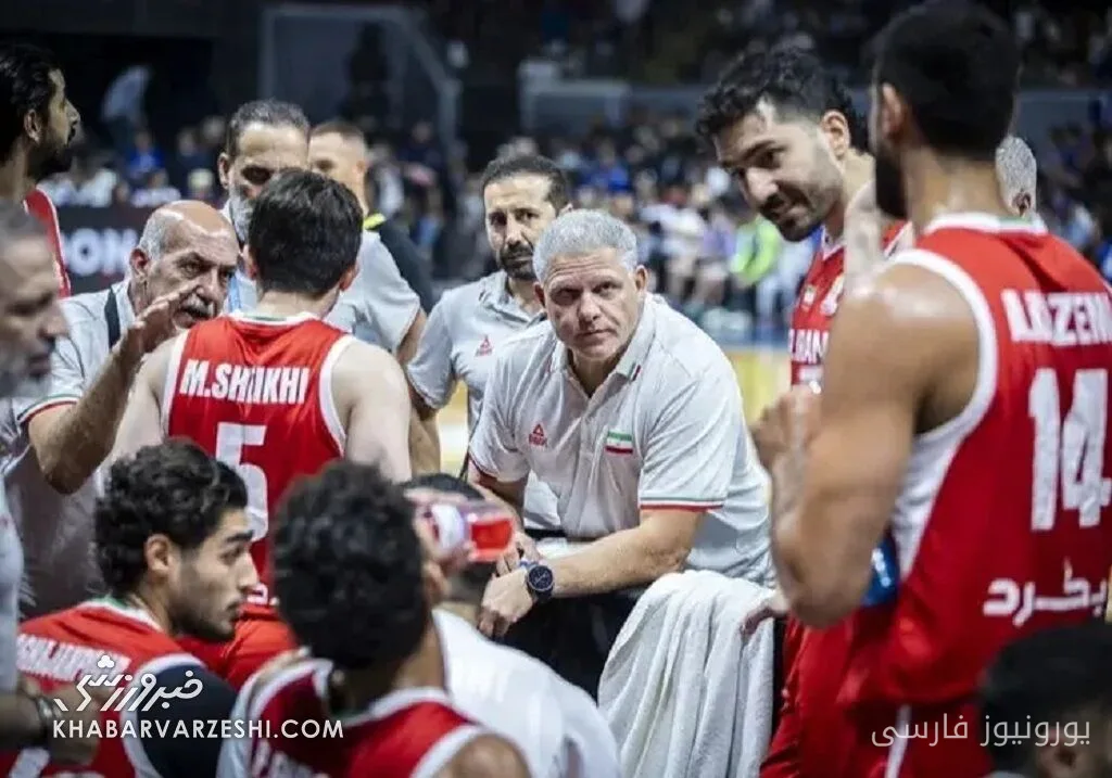 تیم ملی بسکتبال ایران با پیروزی ۷۲ بر ۶۹ مقابل چین‌تایپه