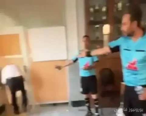 سرقت اموال داوران در دیدار بعثت کرمانشاه و نفت و گاز گچساران در لیگ دسته اول فوتبال