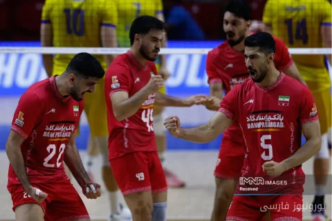 تیم ملی والیبال ایران با پیروزی سه بر صفر مقابل تایلند، صدرنشین گروه B شد