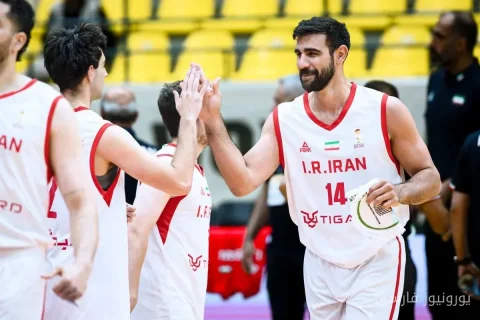 تیم ملی بسکتبال ایران در بازی‌های آسیایی 2026 چین تایپه را شکست داد