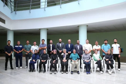 بازدید مهدی علی‌نژاد از اردوی تیم ملی تیراندازی و حضور رضا شجیع و سهیل برخورداری