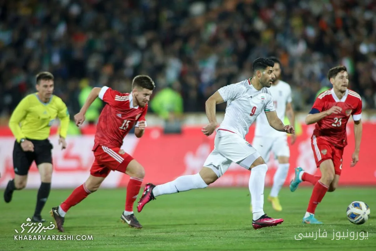 فدراسیون فوتبال پوستری خلاقانه برای بازی تدارکاتی تیم ملی ایران مقابل روسیه منتشر کرد