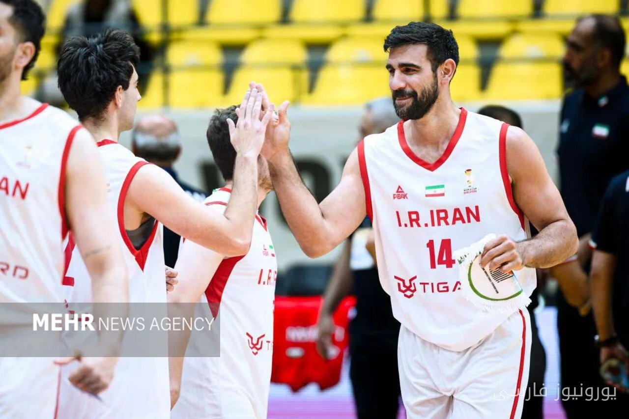 صعود تیم ملی بسکتبال ایران به یک‌چهارم نهایی با پیروزی مقابل اردن