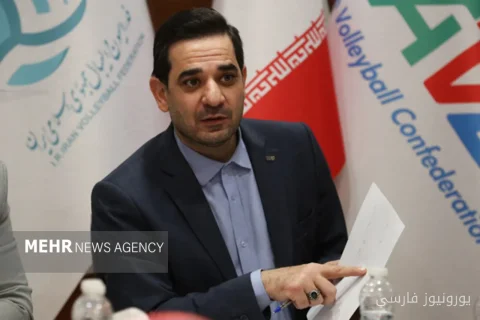 میلاد تقوی برای همراهی تیم ملی والیبال به ژاپن سفر کرد
