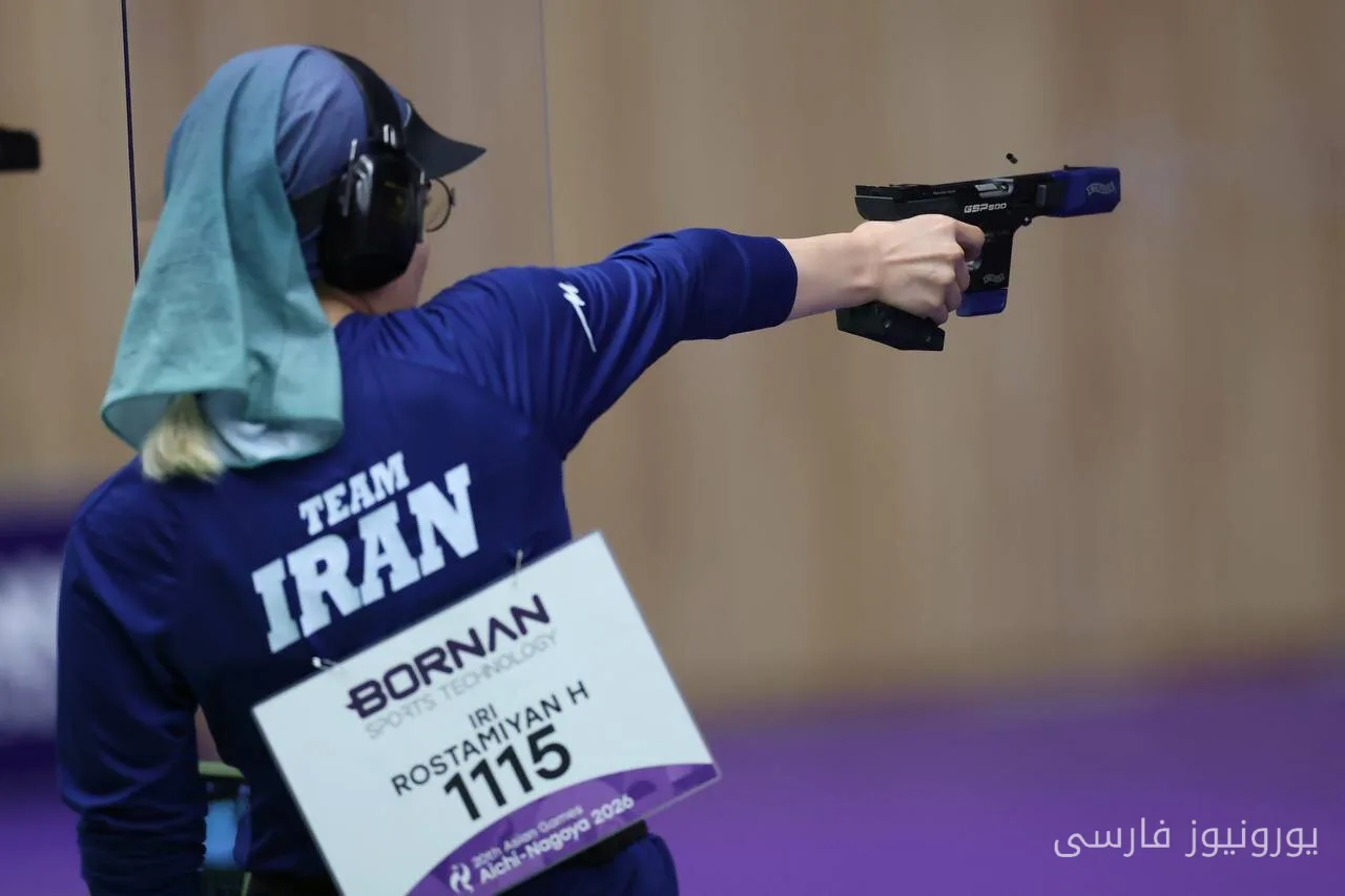 هانیه رستمیان نفر نخست تپانچه ۲۵ متر زنان در مقدماتی بازی‌های آسیایی ناگویا شد