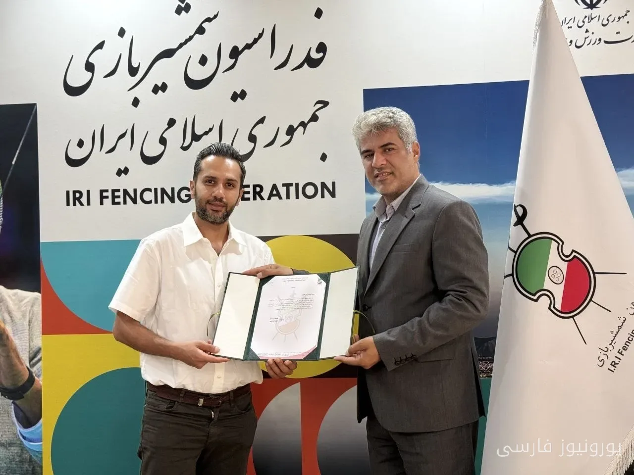 شروین طلوعی سرمربی تیم ملی شمشیربازی فلوره تا المپیک ۲۰۲۸ شد