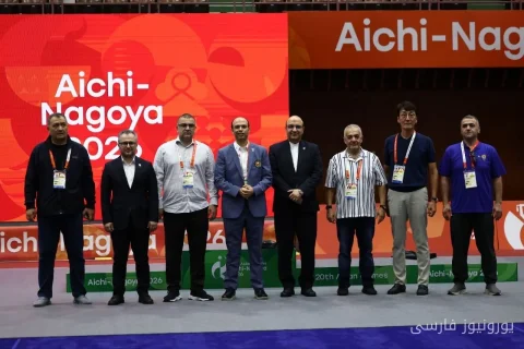 دیدار رییس و دبیر کل فدراسیون جهانی کوراش با علی‌نژاد و صدیقی در ناگویا