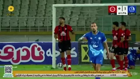 تراکتور و جنجال دومین گل مردود: مغانلو در کانون توجه