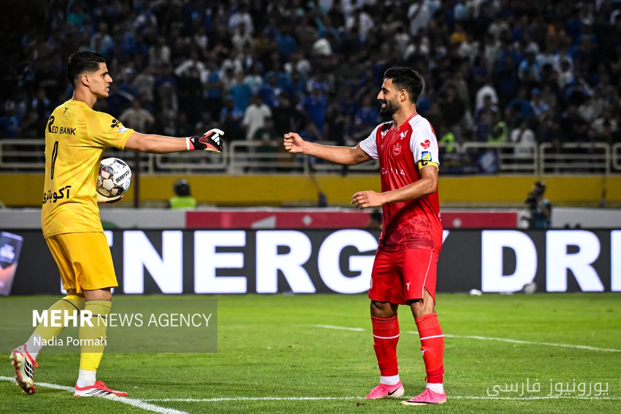 پیروزی ۴ گله پرسپولیس مقابل شهید قندی یزد در دیداری تدارکاتی
