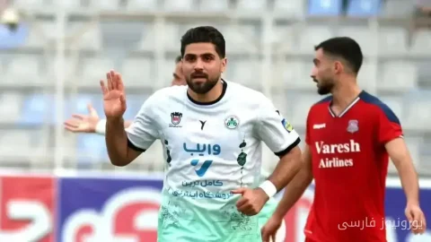تساوی یک بر یک نساجی مازندران و ذوب‌آهن اصفهان با دخالت VAR و اشتباه دروازه‌بان