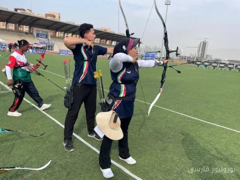 تیم میکس ریکرو ایران مدال طلای تیراندازی با کمان کاپ آسیا را کسب کرد