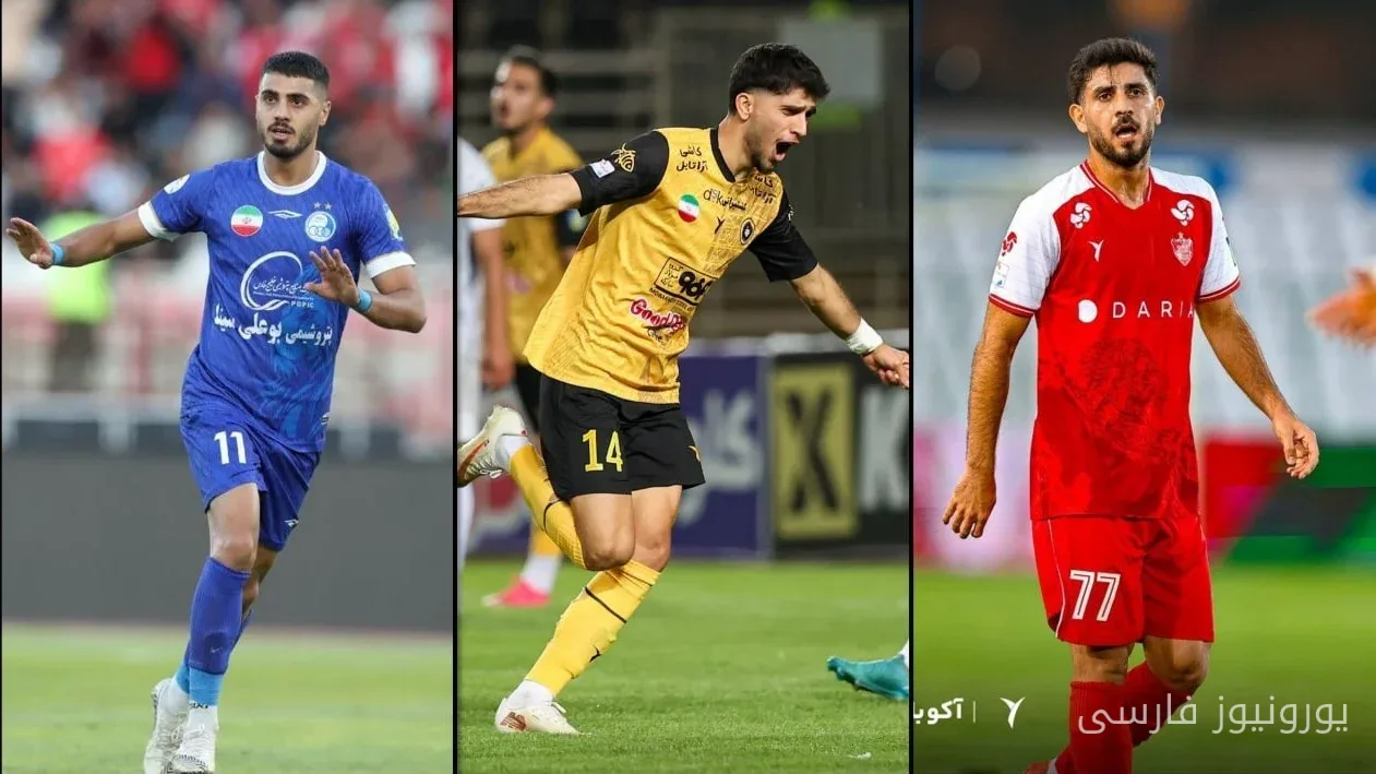 تیم منتخب هفته هشتم لیگ برتر ایران با درخشش بازیکنان سپاهان، پرسپولیس، استقلال و تراکتور