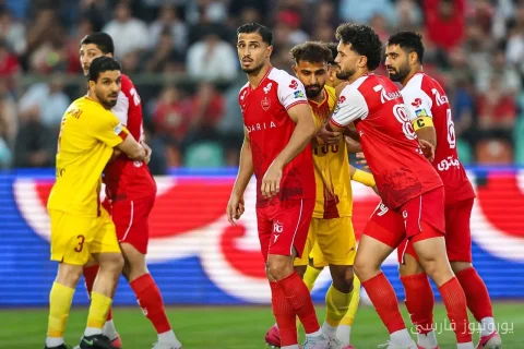 پرسپولیس با شکست مقابل فولاد صدر جدول را از دست داد