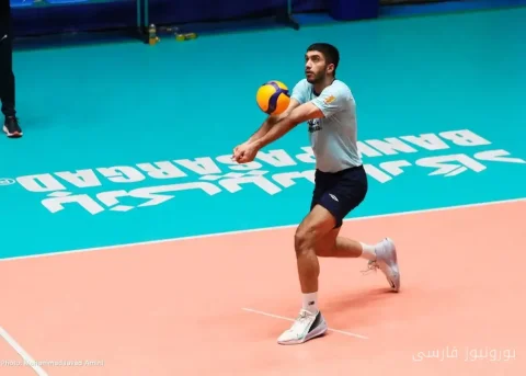 امیرمحمد گلزاده ستاره جوان والیبال ایران در لیگ ملت‌های ۲۰۲۶