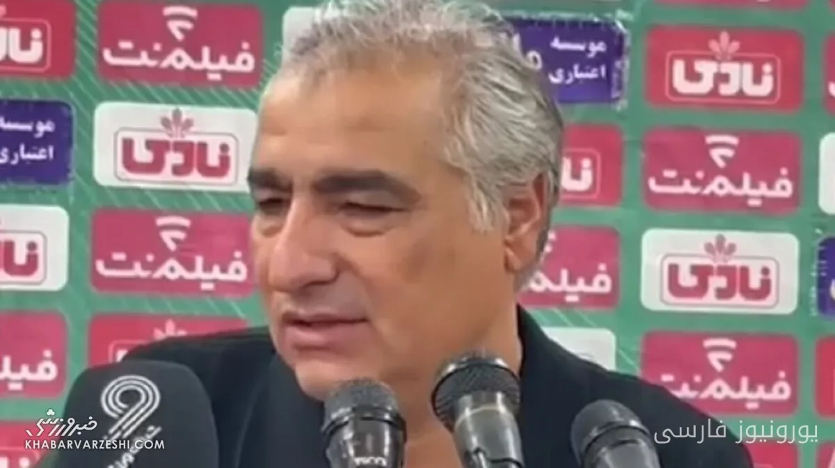 ساکت الهامی درباره سیلی به بازیکنش در کنفرانس خبری پس از بازی پیکان و شمس آذر قزوین توضیح داد