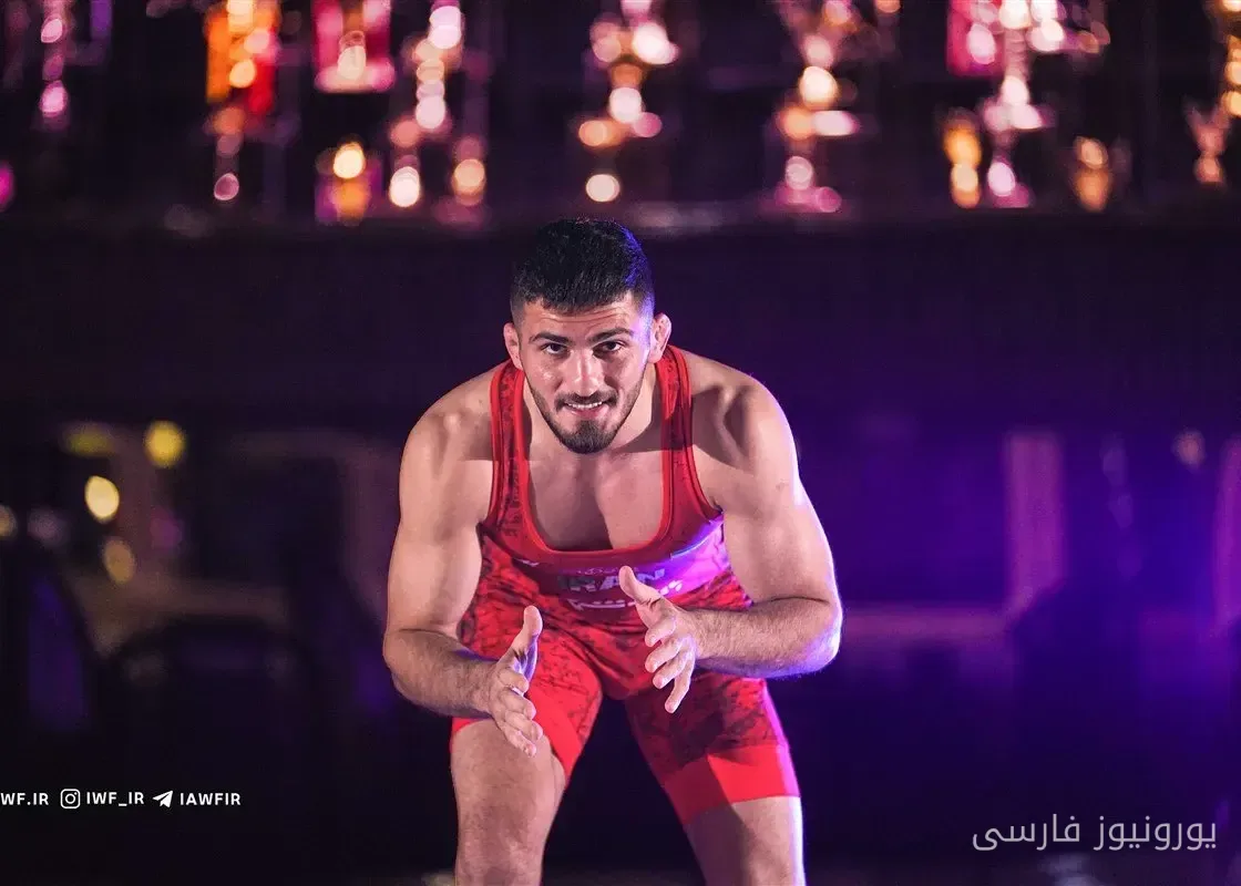 محمد نخودی با پیروزی قاطع در وزن 79 کیلوگرم کشتی آزاد جهان 2026 قزاقستان