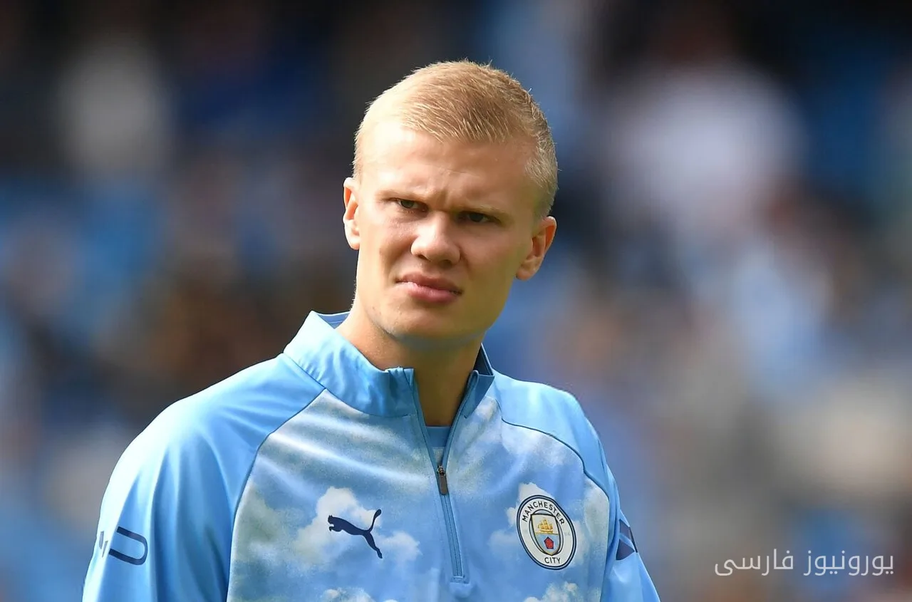 گابریل کالدرون در کنار ارلینگ هالند تصویری منتشر کرد
