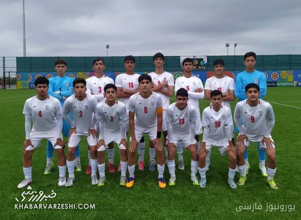 کامبک پرتغال مقابل تیم ملی نونهالان ایران در مرحله یک‌چهارم نهایی جام جهانی زیر ۱۵ سال