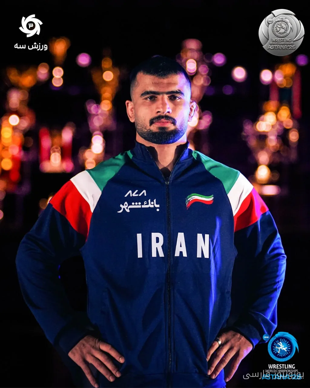 علیرضا مهمدی در فینال کشتی فرنگی جهان ۲۰۲۶ مقابل سمن نوویکوف شکست خورد