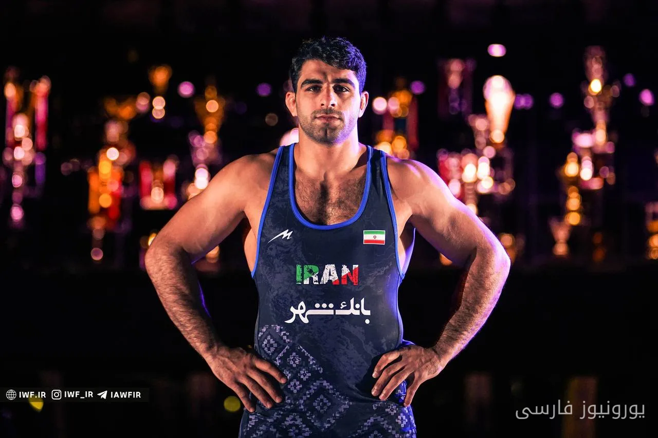 هادی ساروی در کشتی فرنگی وزن 97 کیلوگرم قهرمانی جهان 2026 پیروز شد