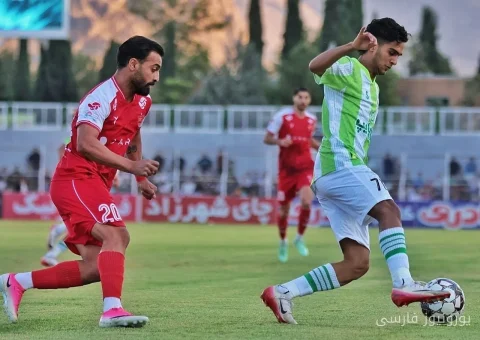 پرسپولیس با تساوی مقابل خیبر به صدر جدول لیگ برتر فوتبال رسید