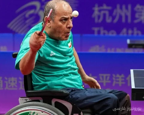 حسن جانفشان چهره برتر پاراتنیس روی میز ایران در ناگویا