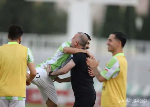 حمید حاجی‌آقایی گل مهم خیبر مقابل استقلال خوزستان را به ثمر رساند