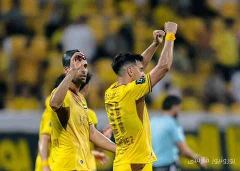 مهدی طارمی با کلاه محافظ در دربی امارات؛ الوصل به مرحله یک‌چهارم نهایی رسید