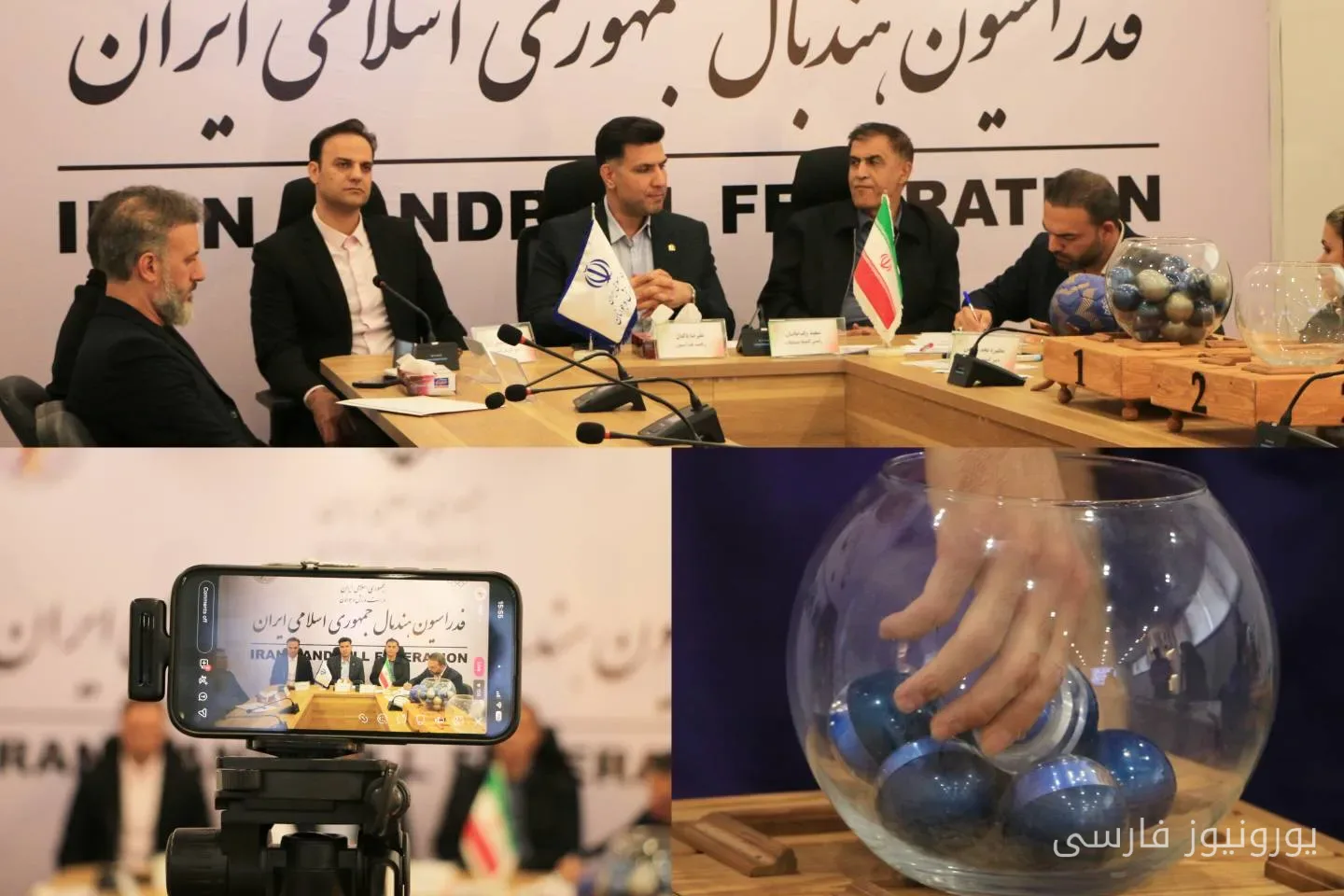 مراسم قرعه‌کشی چهارمین دوره لیگ هندبال آیندگان برگزار شد