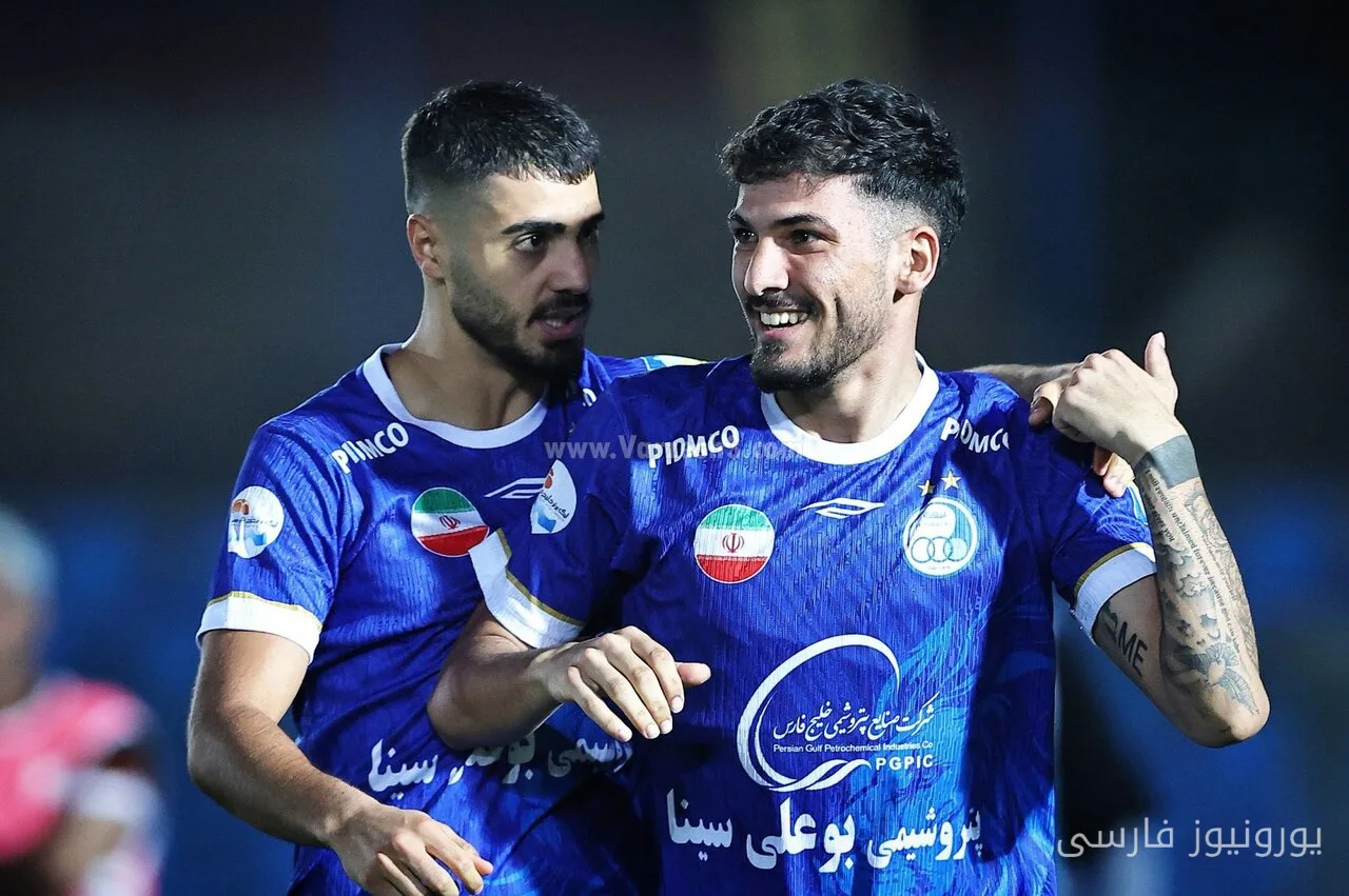 عذرخواهی اسماعیل قلیزاده از مهدی رحمتی پس از شادی گل استقلال