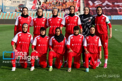 پرسپولیس با برتری ۲ بر یک مقابل استقلال در اولین دربی فوتبال زنان